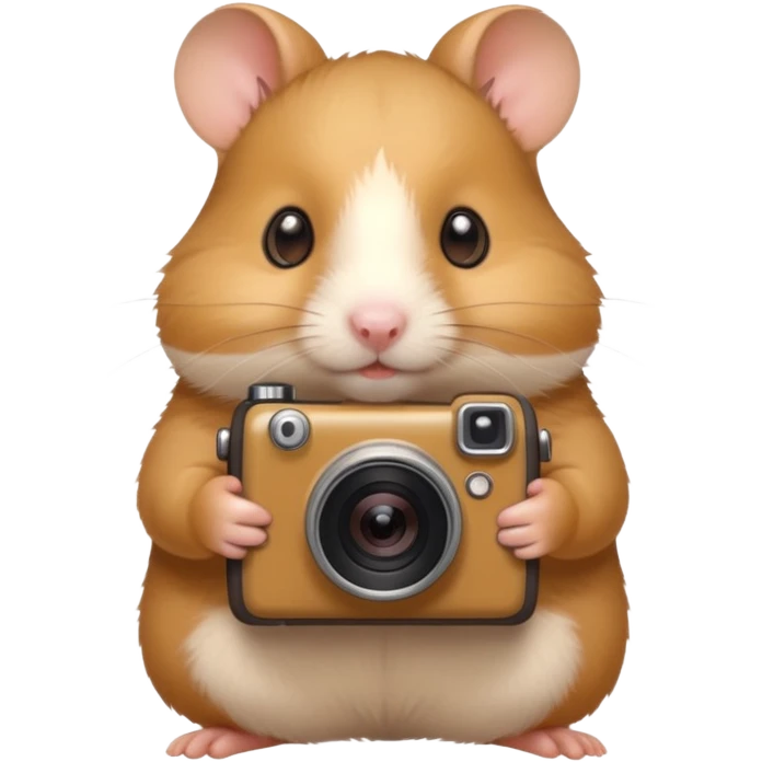 photographer  hamster emoji
