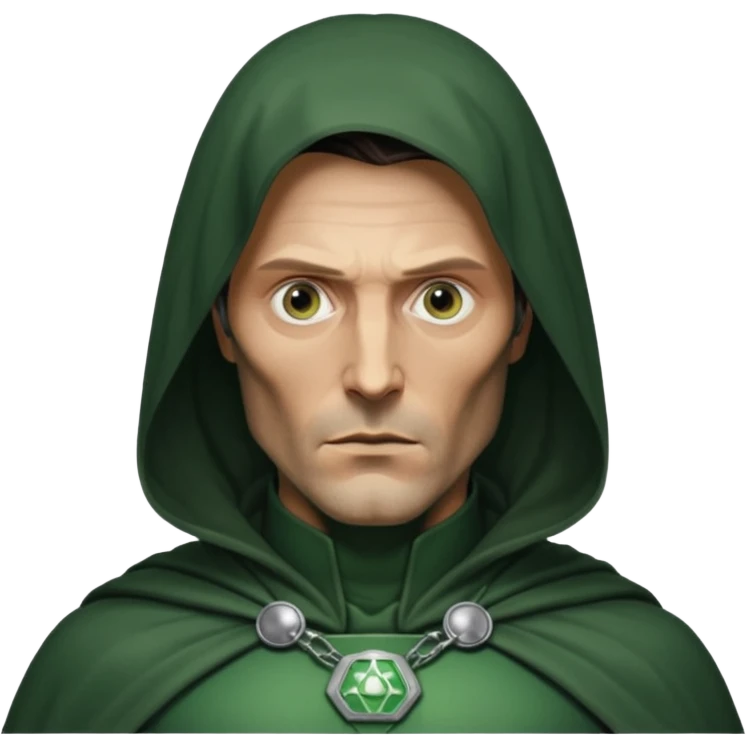 Mads Mikkelsen as Doctor Victor von Doom No mask emoji