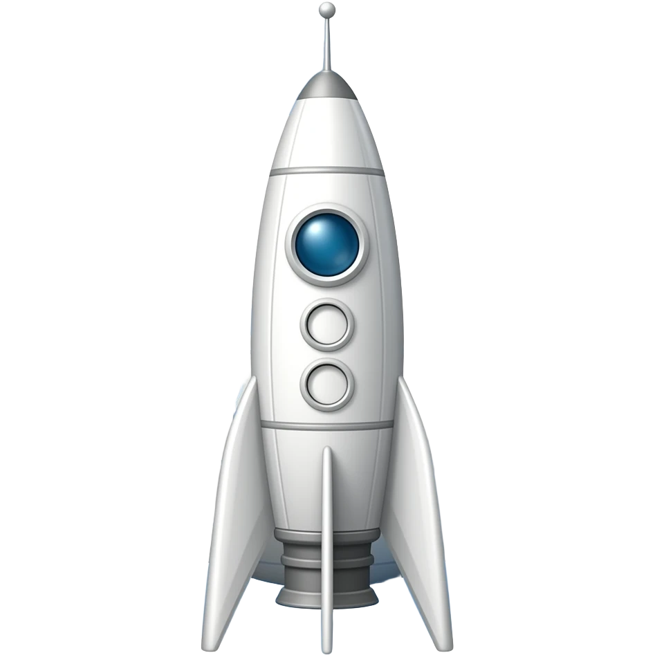 Artemis II rocket emoji