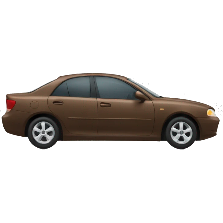 brown car emoji