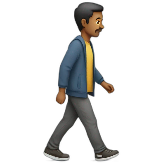 man walking  emoji