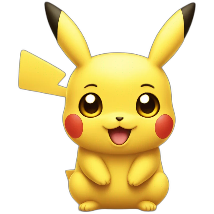 adorable pikachu emoji
