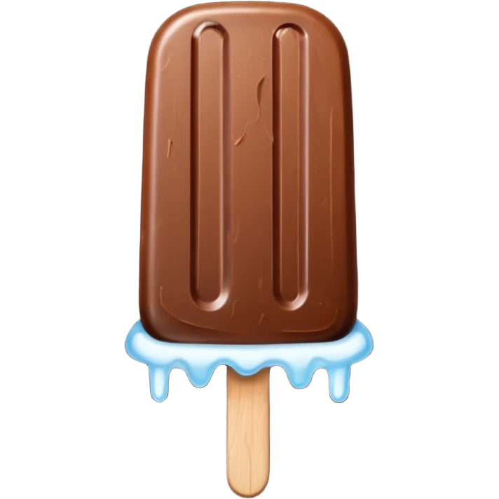 chocolate popsicle emoji