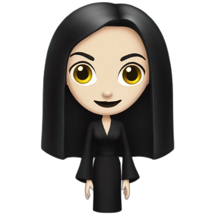 Morticia Addams emoji
