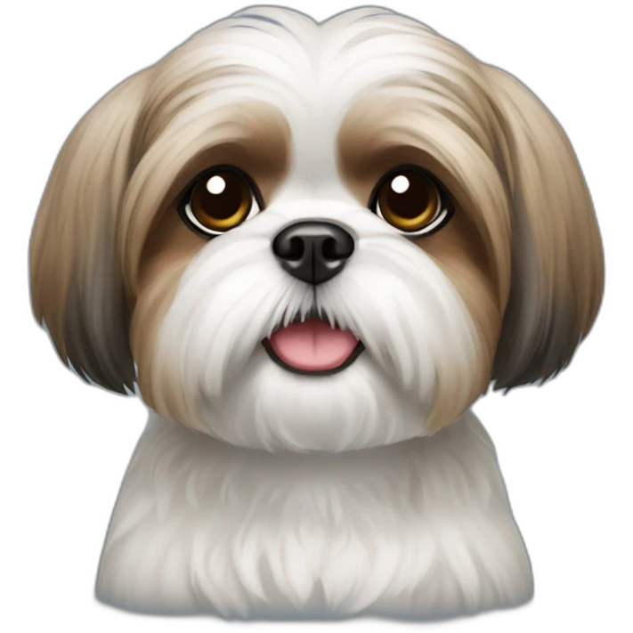 Shih-tzu dog female emoji