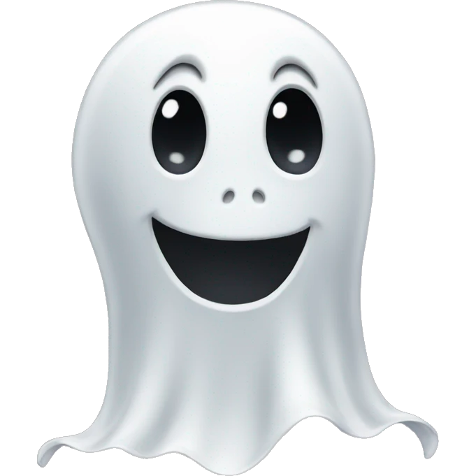 Boo ghost emoji
