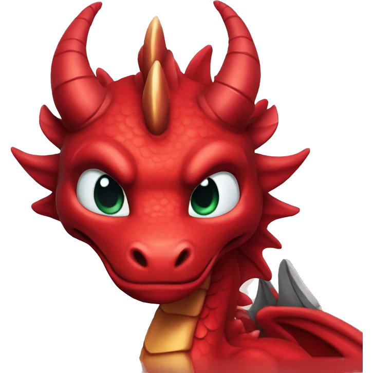 Red Magik dragon emoji