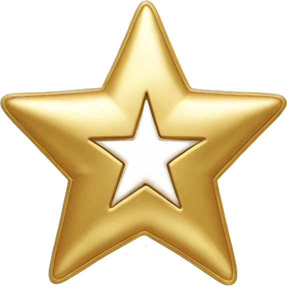 Gold Star UK  emoji