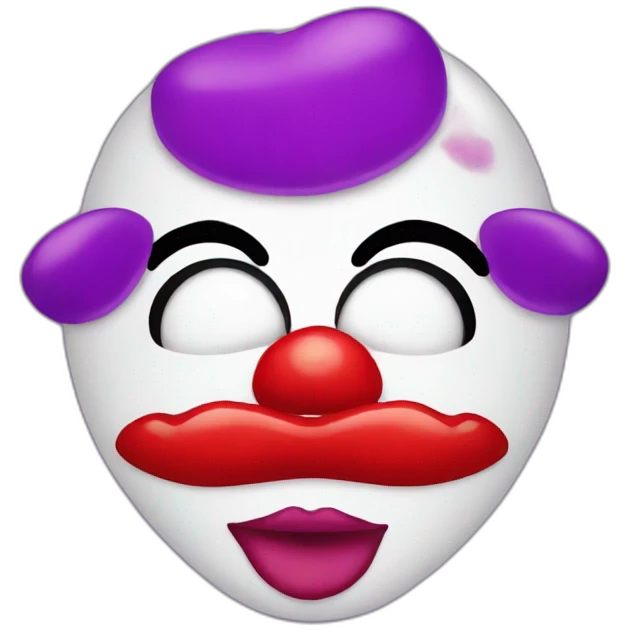 CLOWN LIPS emoji