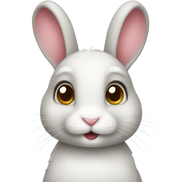 Bunny with heart eyes emoji