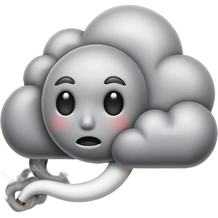 Fight Cloud emoji