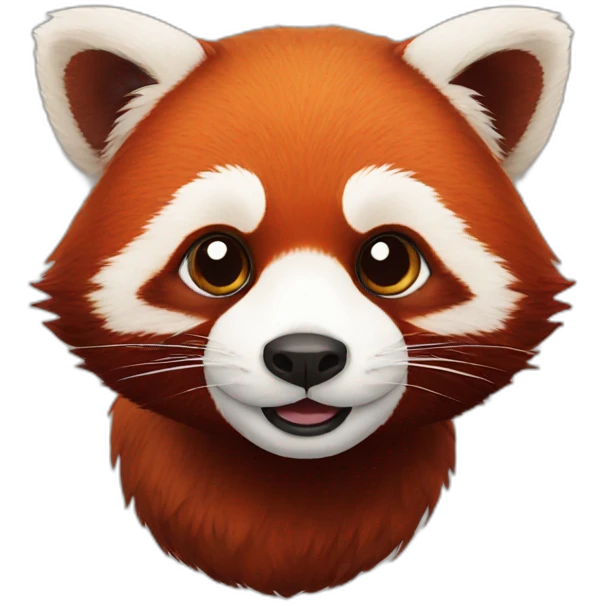 red panda emoji