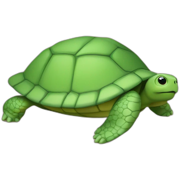 Tortue qui fait de la méditation emoji