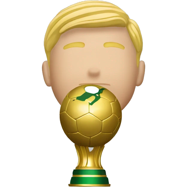 Erling Haaland qui gagne le ballon d’or  emoji