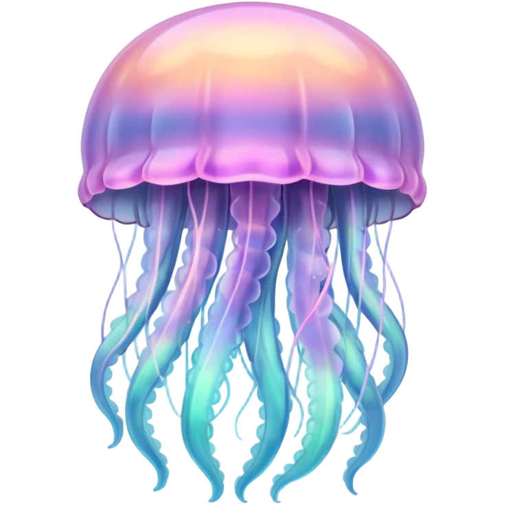dreamy pastel jellyfish emoji