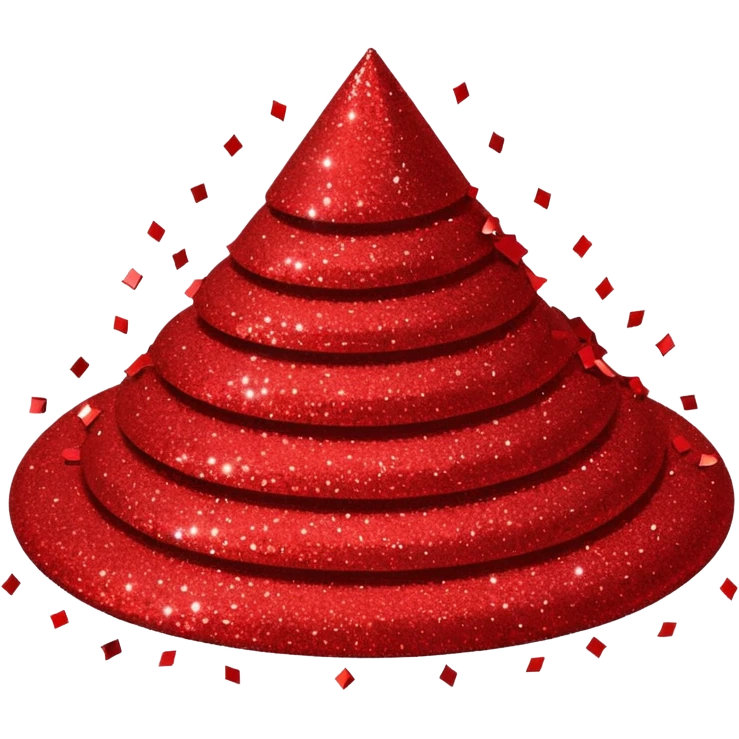 glitter red office emoji