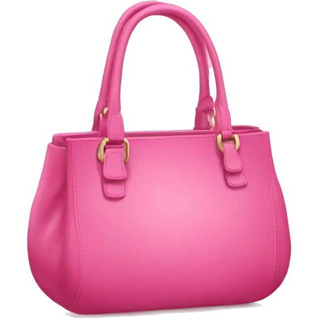 pink handbag emoji