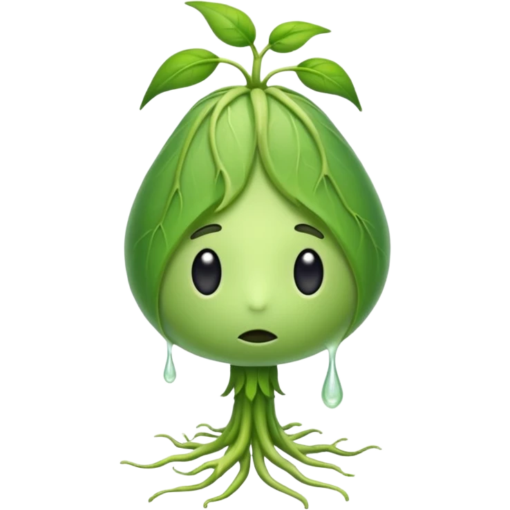 росток увядает
 emoji