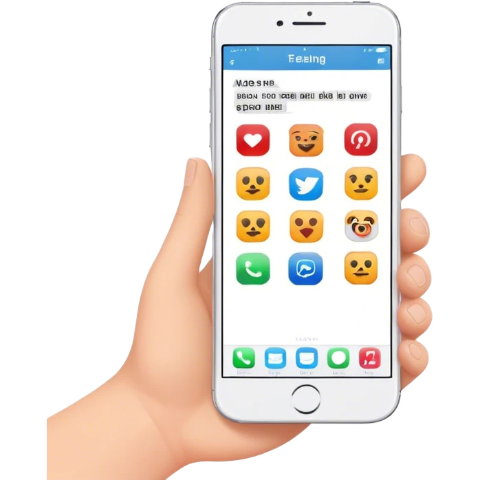 message with alerts from socials emoji