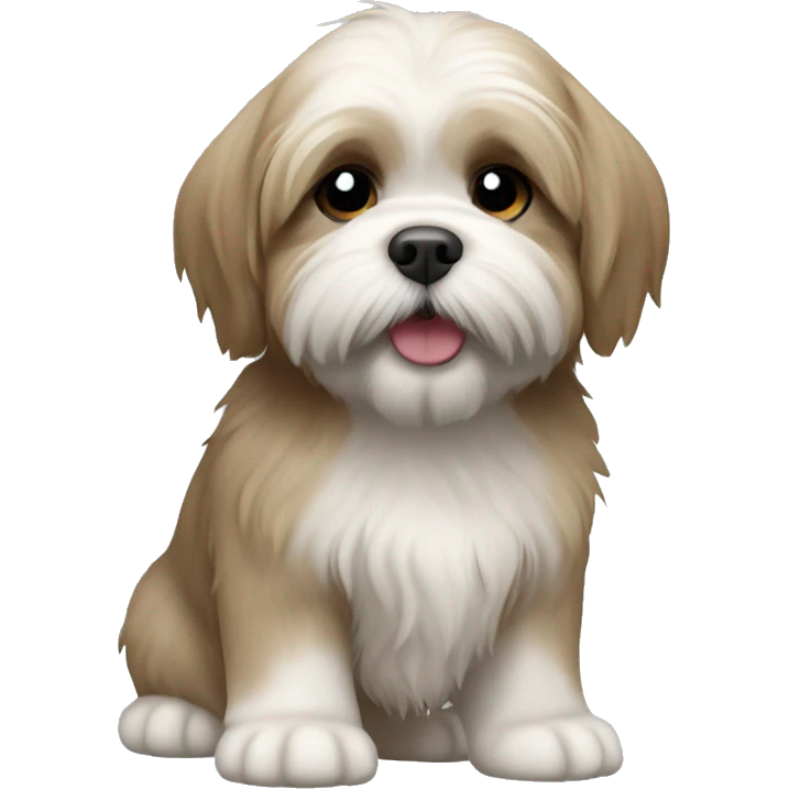 Lhasa Apso puppy  emoji