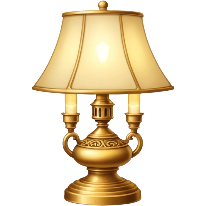 old school lighting lamp emoji
