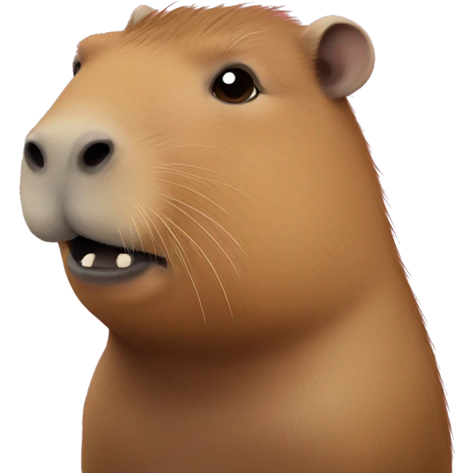 Capybara emoji