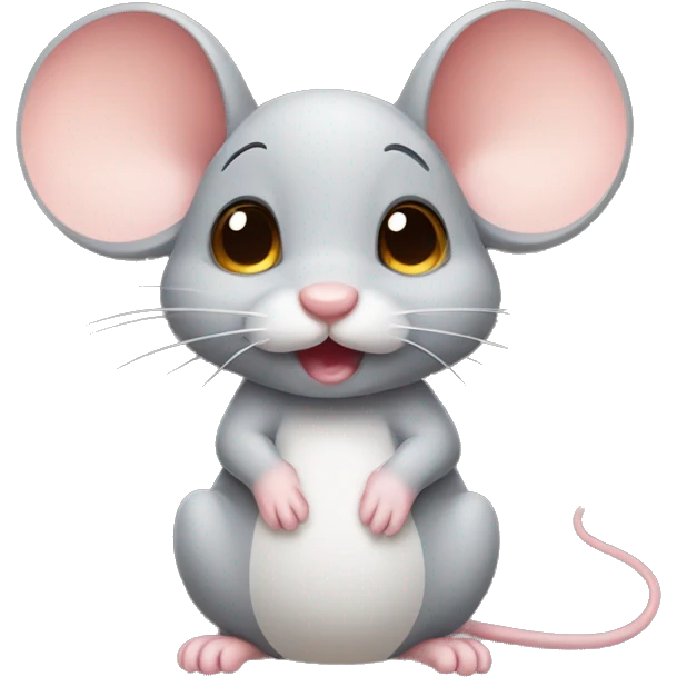 cute mouse emoji
