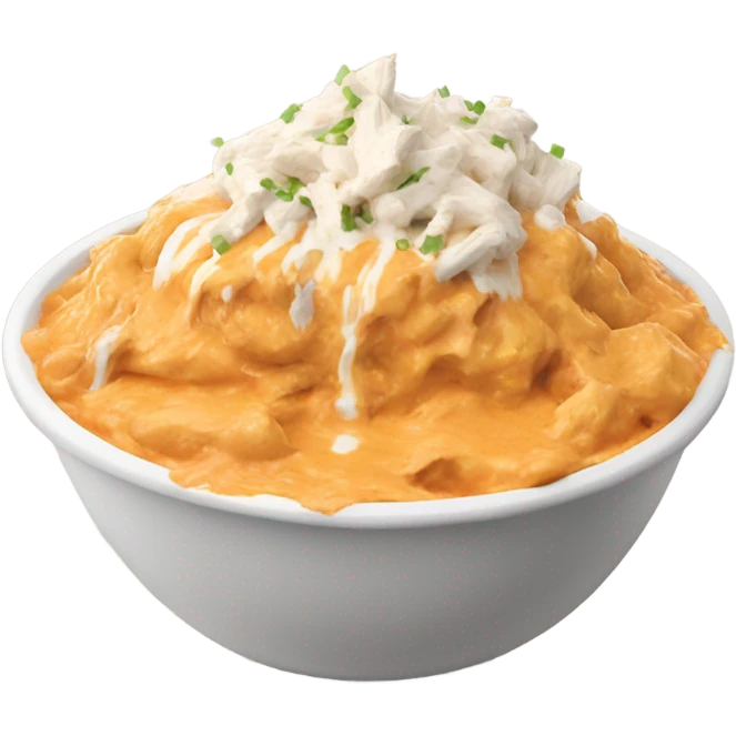 Buffalo chicken wing dip emoji