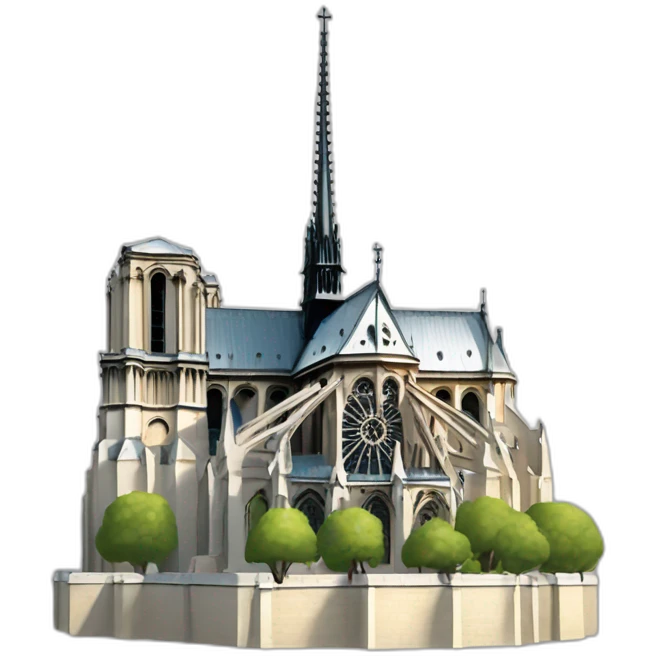 Cathédrale Notre-Dame-de-Paris emoji