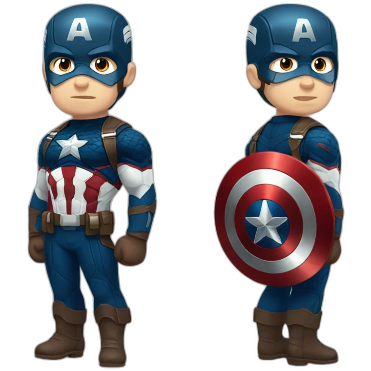 captain america petit emoji