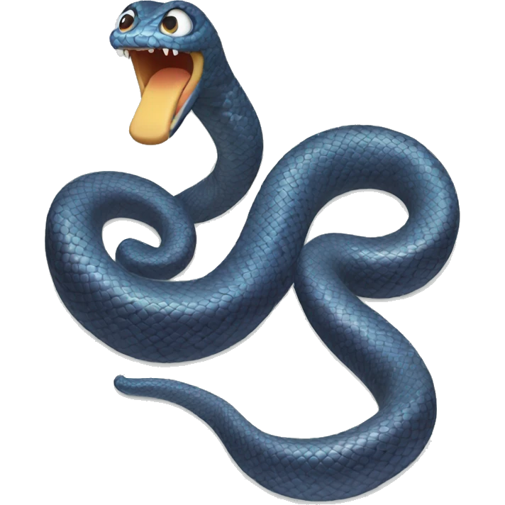 New Year's toy snake emoji
