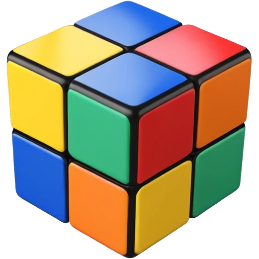 Cubo mágico emoji