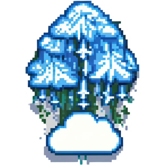 Cloud with rain and lightning emoji