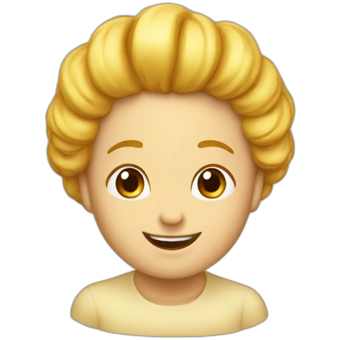 Cœur en beurre emoji