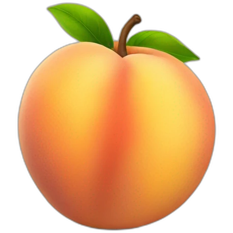 peach emoji