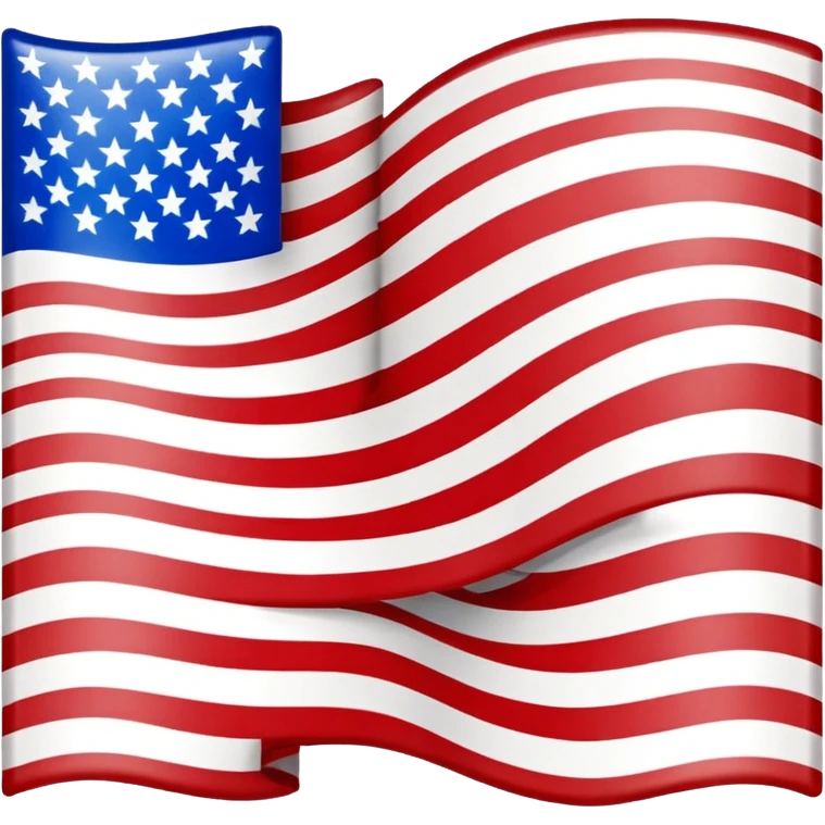 upside down American flag emoji