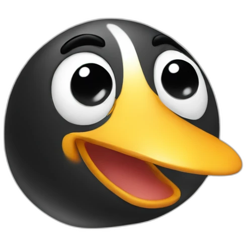 Happy feet emoji