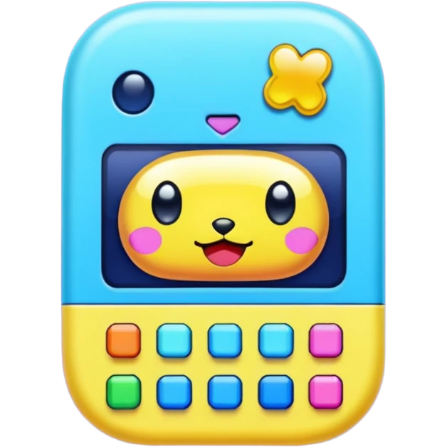 Tamagotchi ios app skeuomorphic emoji