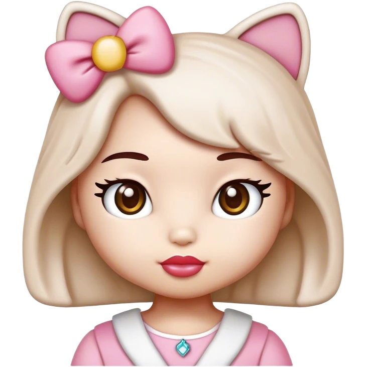 Hello kitty emoji