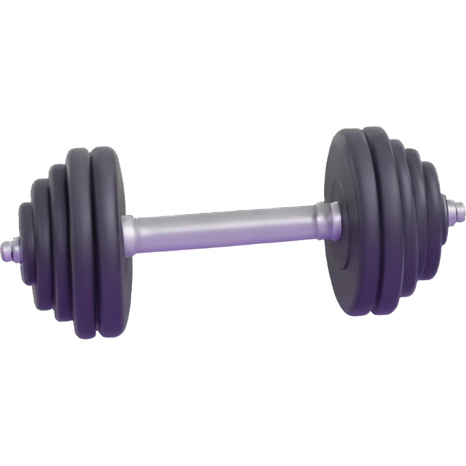 metal gym dumbbell emoji