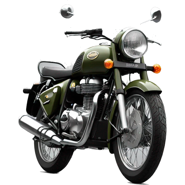 Royal Enfield hunter emoji