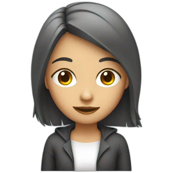 computer girl emoji
