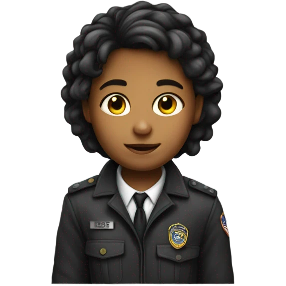girl fbi agent and boy prisoner  emoji