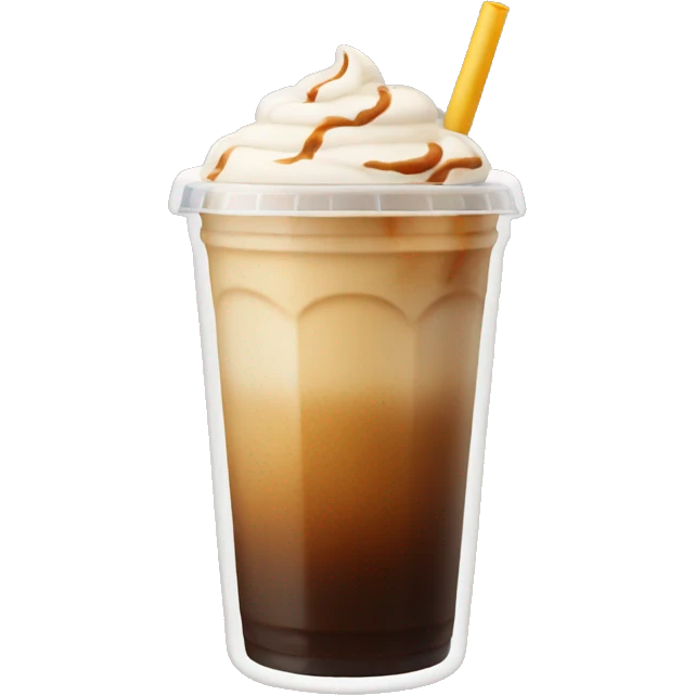 Iced coffee emoji