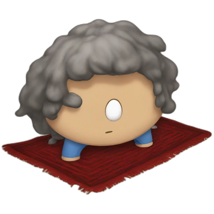 i soiled my rug emoji