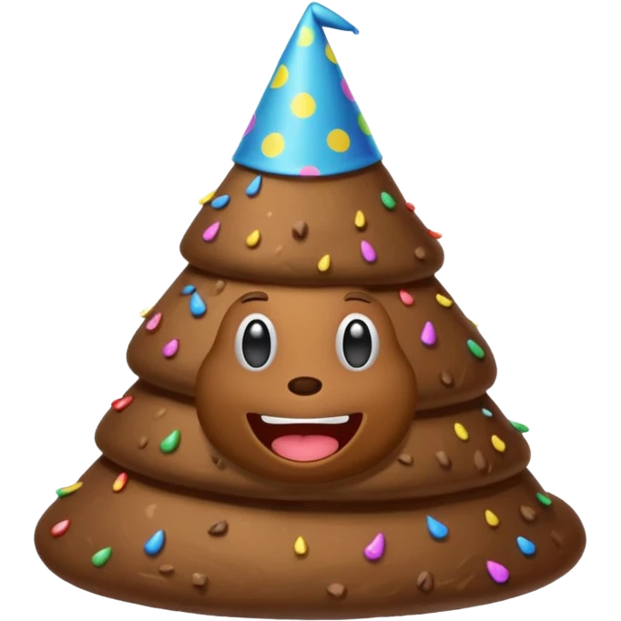 Party poop emoji