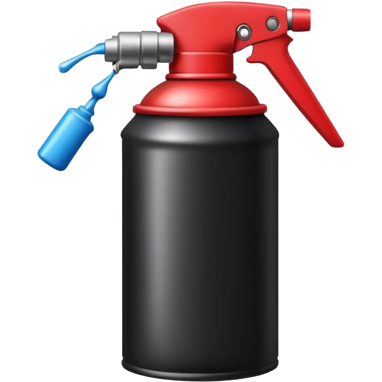 black Spray Paint Can emoji