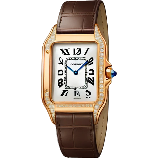 Cartier-santos-dumont-Watch emoji
