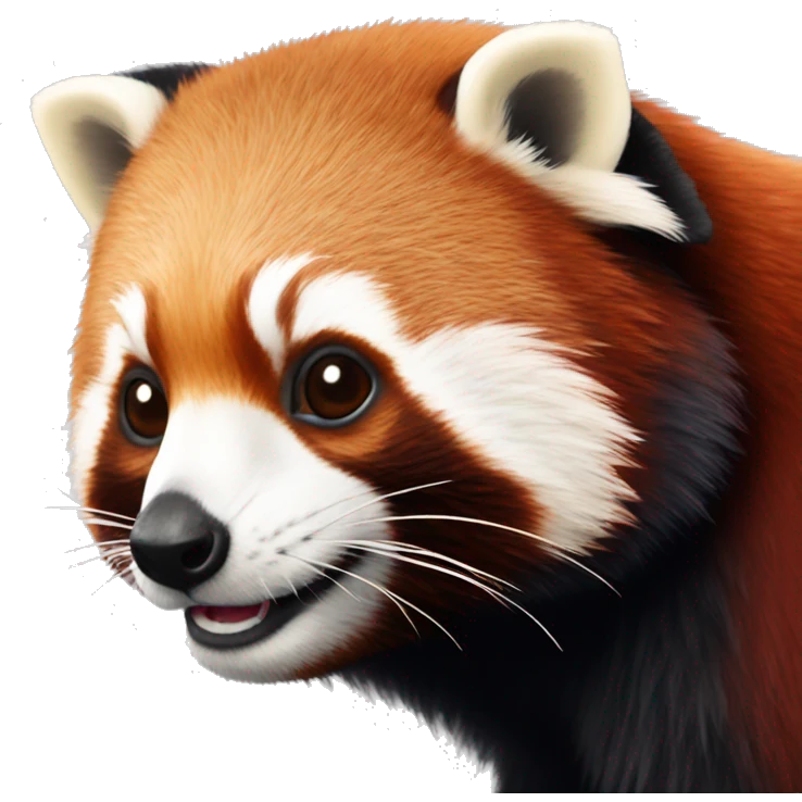 tanière red panda emoji