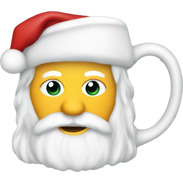Christmas mug emoji